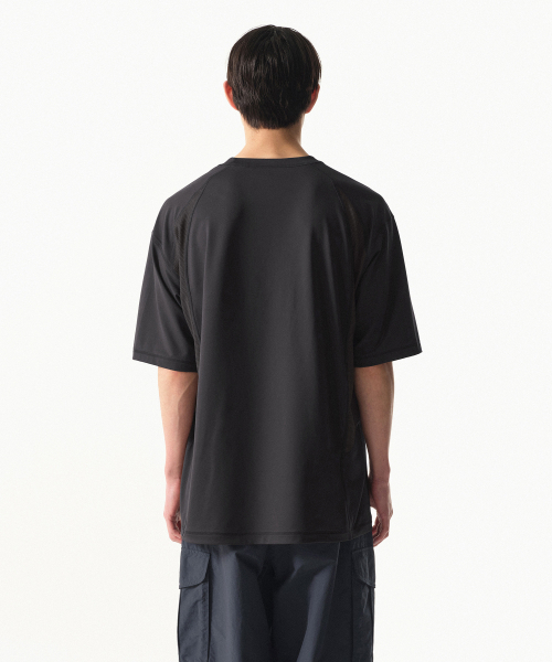 MUSINSA STANDARD（ムシンサスタンダード）の「[シティレジャー] ストラクチャードブロックTシャツ [ブラック]（Tシャツ/カットソー・メンズ・その他・SMALL/MEDIUM/LARGE/X-LARGE/XX-LARGE）」の7枚目の写真