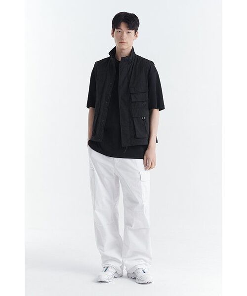 MUSINSA STANDARD（ムシンサスタンダード）の「[シティレジャー] CNマルチポケットベスト [ブラック]（ベスト・メンズ・その他・LARGE/X-LARGE/XX-LARGE/MEDIUM）」の14枚目の写真