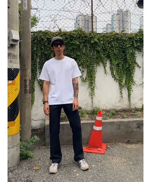 MUSINSA STANDARD（ムシンサスタンダード）の「スーピマベーシッククルーネックTシャツ[クリーム]（Tシャツ/カットソー・メンズ・その他・MEDIUM/LARGE/X-LARGE/XX-LARGE/XXX-LARGE/SMALL）」の7枚目の写真