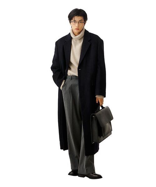MUSINSA STANDARD（ムシンサスタンダード）の「ラムウールリブタートルネックニット[きのこ]（ニット/セーター・メンズ・その他・SMALL/MEDIUM/LARGE/X-LARGE/XX-LARGE）」の8枚目の写真