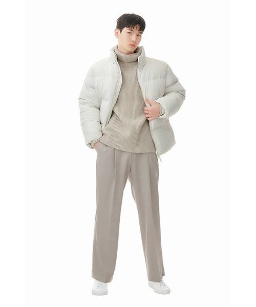 MUSINSA STANDARD（ムシンサスタンダード）の「ラムウールリブタートルネックニット[きのこ]（ニット/セーター・メンズ・その他・SMALL/MEDIUM/LARGE/X-LARGE/XX-LARGE）」の10枚目の写真