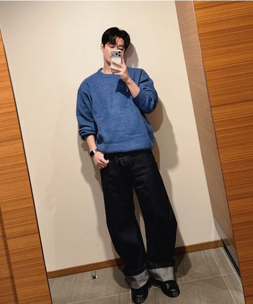 TAKEASY(テイクイージー)の「カーブドJジーンズ(インディゴブルー)(デニムパンツ・メンズ・その他・SMALL/MEDIUM/LARGE/X-LARGE)」の9枚目の写真