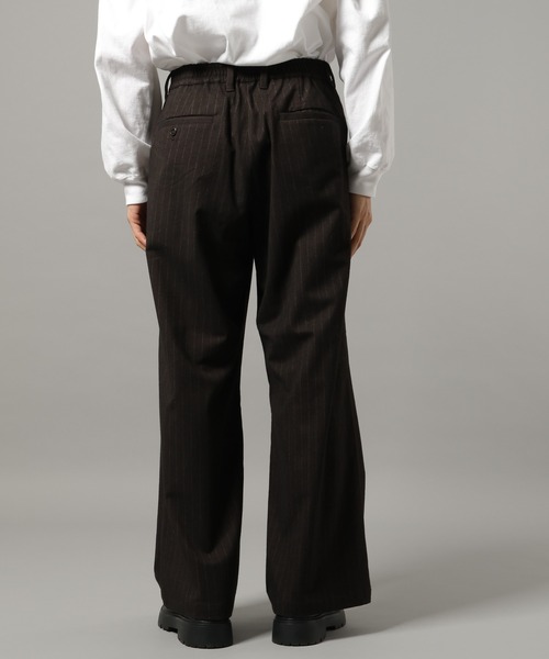 RAGEBLUE（レイジブルー）の「TRストレッチ/ピンストライプワイドパンツ（スラックス・メンズ・ブラウン/ネイビー・MEDIUM/LARGE）」の18枚目の写真