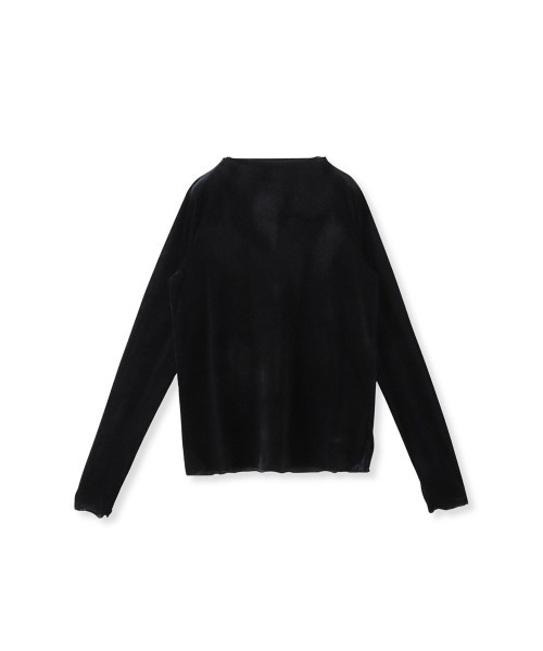 Viaggio Blu(ビアッジョブルー)の「シアーベロアカットソー≪手洗い可能≫(Tシャツ/カットソー・レディース・ブラック/ホワイト・M/L)」の19枚目の写真
