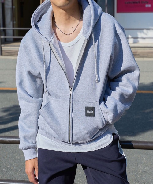 【xavi76】ATHLETA アスレタ 裏起毛スウェット ジップパーカー athleta ］裏起毛スウェットジップアップフーディ（パーカー