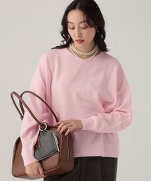 Elura | モヘアライクVネックプルオーバー/628845(ニット/セーター)