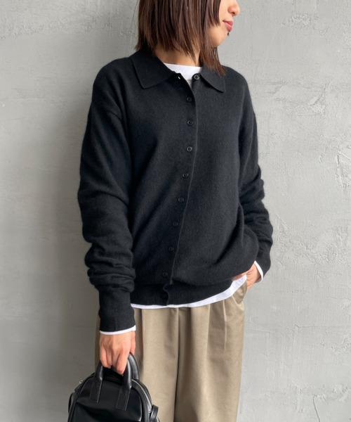 TODAYFUL/トゥデイフル] ラクーンニットカーディガン（カーディガン