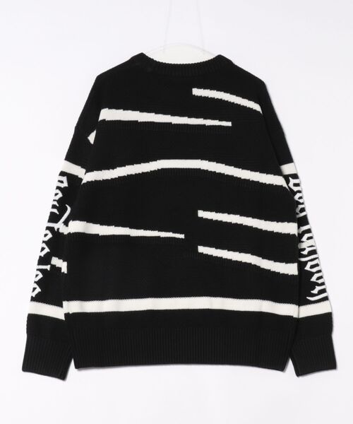 BOY LONDON(ボーイロンドン)の「【BOY LONDON】BOY Embroidery Puzzle KNIT(ニット/セーター・メンズ・ブラック・MEDIUM/LARGE)」の12枚目の写真