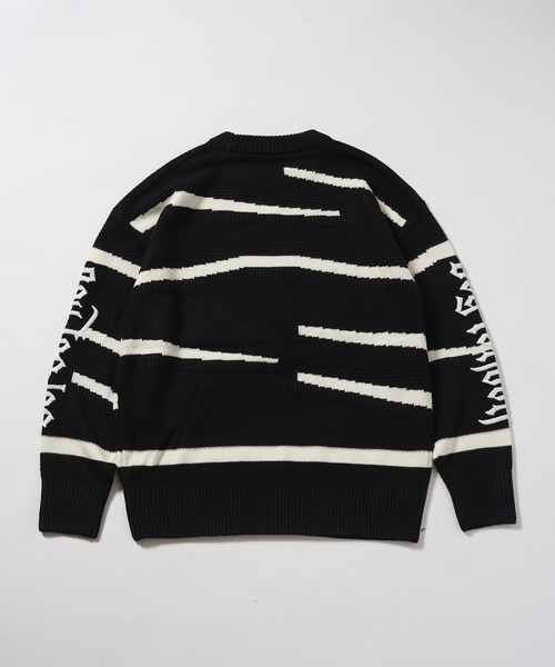 BOY LONDON(ボーイロンドン)の「【BOY LONDON】BOY Embroidery Puzzle KNIT(ニット/セーター・メンズ・ブラック・MEDIUM/LARGE)」の5枚目の写真