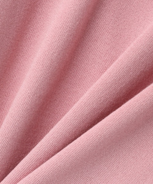 LAUTREAMONT（ロートレアモン）の「【WEB限定】カラー配色ニット≪洗える≫（ニット/セーター・レディース・ダークネイビー/グリーン系その他/ホワイト系その他/ピンク系その他・9号）」の16枚目の写真