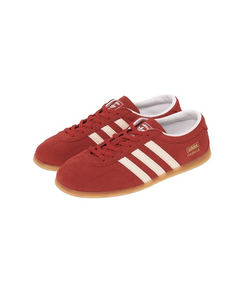 adidas(アディダス)の「adidas GAZELLE LO PRO W JR5744(スニーカー・レディース・レッド・23㎝/24㎝/24.5㎝/25㎝/23.5㎝)」の3枚目の写真