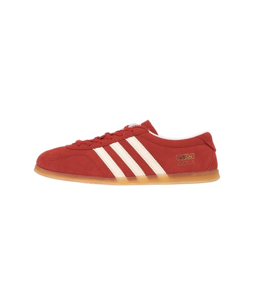 adidas(アディダス)の「adidas GAZELLE LO PRO W JR5744(スニーカー・レディース・レッド・23㎝/24㎝/24.5㎝/25㎝/23.5㎝)」の2枚目の写真