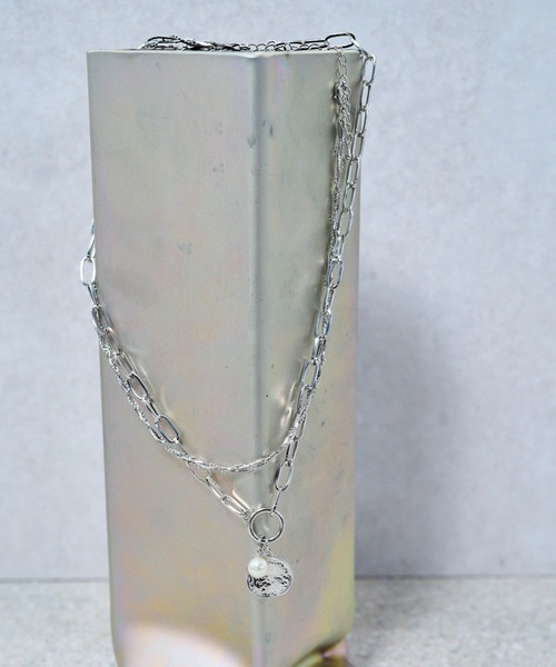 HARE(ハレ)の「2レンパーツツキネックレス(HARE)(ネックレス・レディース・シルバー/ゴールド・FREE)」の4枚目の写真