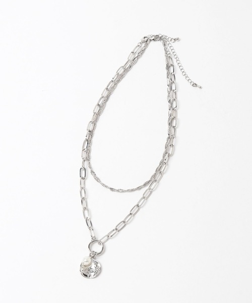 HARE(ハレ)の「2レンパーツツキネックレス(HARE)(ネックレス・レディース・シルバー/ゴールド・FREE)」の12枚目の写真