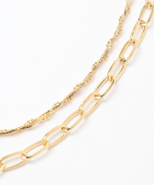 HARE(ハレ)の「2レンパーツツキネックレス(HARE)(ネックレス・レディース・シルバー/ゴールド・FREE)」の22枚目の写真