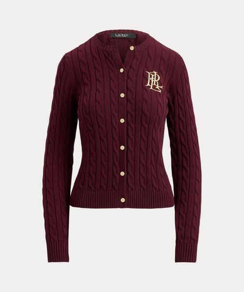 ケーブルニット コットン カーディガン（カーディガン/ボレロ