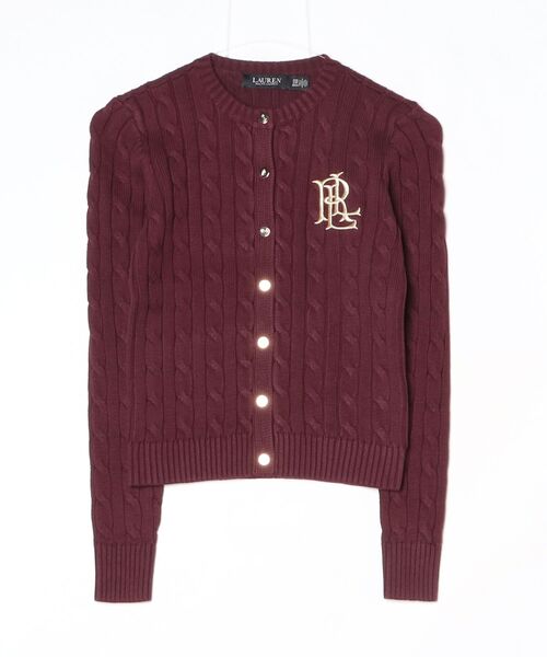 ケーブルニット コットン カーディガン（カーディガン/ボレロ