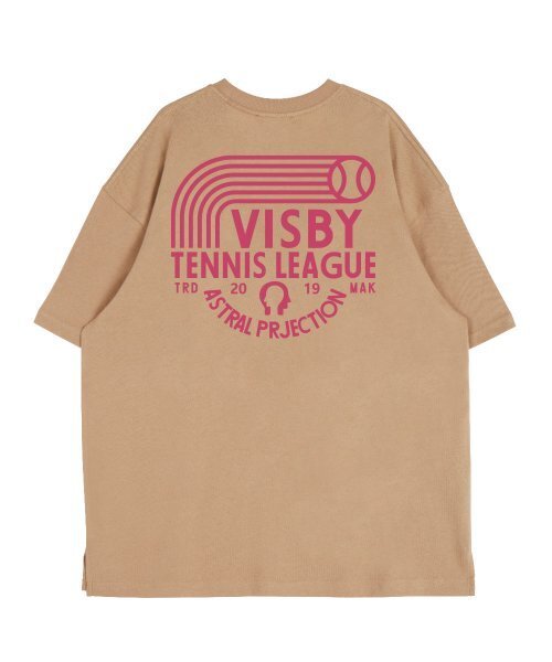 ASTRAL PROJECTION（アストラルプロジェクション）の「ビスビテニスリーグラウンドネック15番手綿半袖Tシャツ_ベージュ（Tシャツ/カットソー・レディース・その他・MEDIUM/X-LARGE/LARGE）」の3枚目の写真