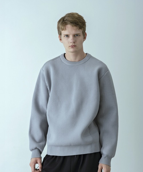 セール】【WEB・直営店限定】+phenix(プラスフェニックス)HYBRID KNIT