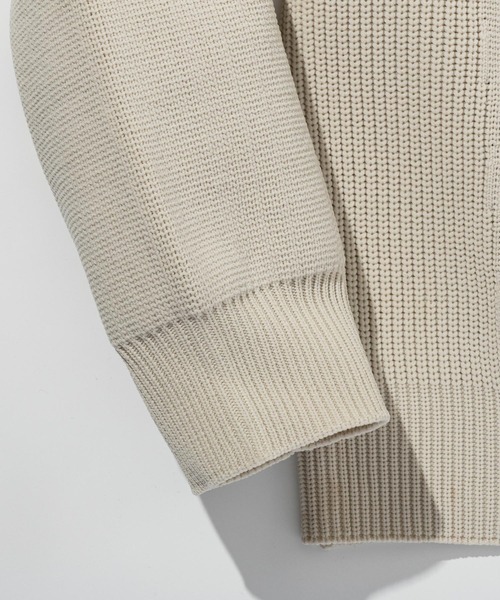 +phenix(プラスフェニックス)の「【WEB・直営店限定】+phenix(プラスフェニックス)HYBRID KNIT LONGSLEEVE PULLOVER ハイブリッド ニット ロングスリーブ プルオーバー(軽量/通気性)(ニット/セーター・メンズ・アイボリー/グレー/ブラック・XL/L/M/S)」の18枚目の写真