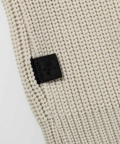 +phenix(プラスフェニックス)の「【WEB・直営店限定】+phenix(プラスフェニックス)HYBRID KNIT LONGSLEEVE PULLOVER ハイブリッド ニット ロングスリーブ プルオーバー(軽量/通気性)(ニット/セーター・メンズ・アイボリー/グレー/ブラック・XL/L/M/S)」の9枚目の写真