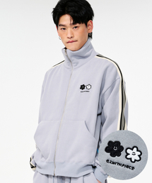 PIECEMAKER（ピースメーカー）の「DAISY TRACK LINE JACKET (GREY)（ナイロンジャケット）」