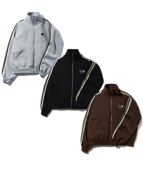 PIECEMAKER（ピースメーカー）の「DAISY TRACK LINE JACKET (GREY)（ナイロンジャケット・レディース・その他・FREE）」の7枚目の写真