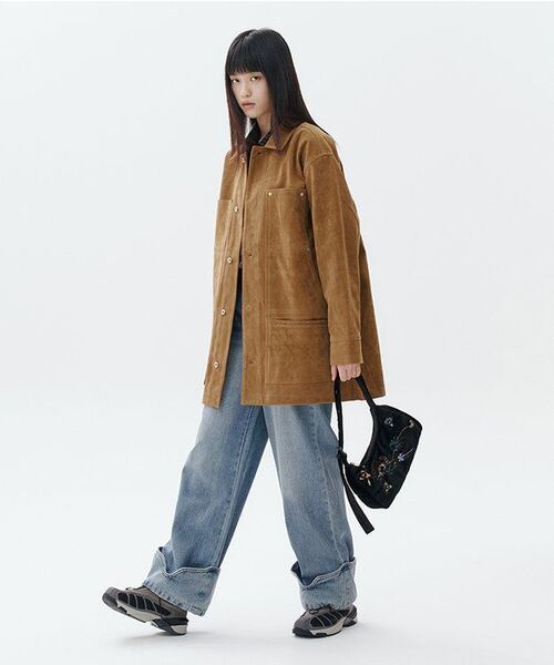 KIMZISU(キムジス)の「Multicolour Embroidery Velvet Mini Bag _ BLACK(ショルダーバッグ・レディース・ブラック・OS)」の11枚目の写真