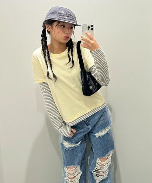 KIMZISU(キムジス)の「Multicolour Embroidery Velvet Mini Bag _ BLACK(ショルダーバッグ・レディース・ブラック・OS)」の12枚目の写真