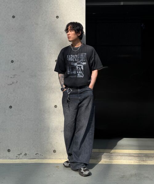 BEGIN202（ビギン202）の「アークカーブデニムパンツ [ウォッシュドブラック]（デニムパンツ・メンズ・その他・1/2/3）」の13枚目の写真
