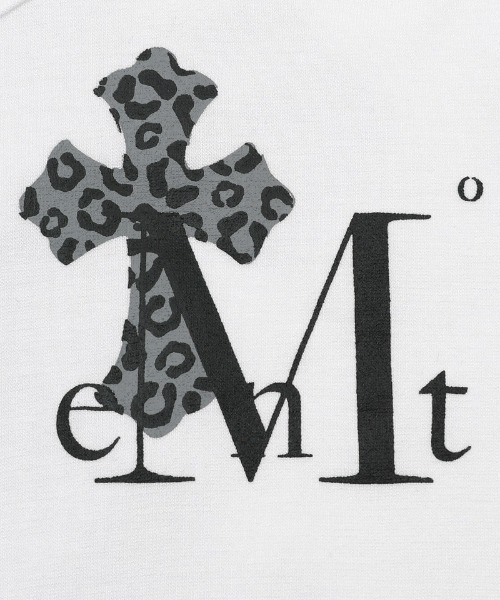 A'GEM/9 × .kom 『MUCENT/ムセント』 SAHARA LEOPARD CROSS BACK LOGO