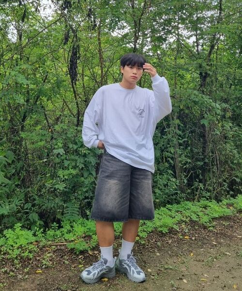 ANOLORCODE(アノローコード)の「ノーブルダイハーフデニムパンツ(ブラウン)(その他パンツ・レディース・その他・SMALL/MEDIUM/LARGE)」の7枚目の写真
