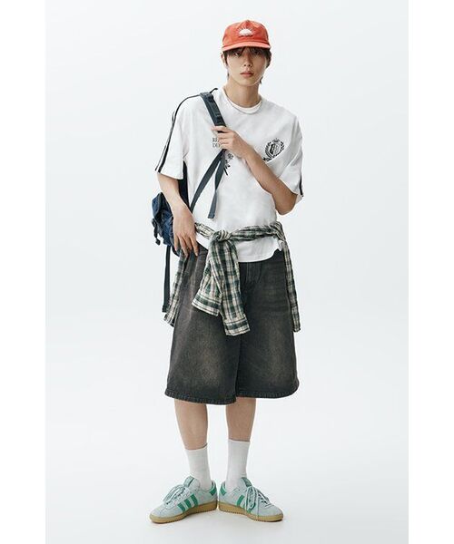 ANOLORCODE(アノローコード)の「ノーブルダイハーフデニムパンツ(ブラウン)(その他パンツ・レディース・その他・SMALL/MEDIUM/LARGE)」の12枚目の写真