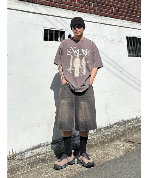ANOLORCODE(アノローコード)の「ノーブルダイハーフデニムパンツ(ブラウン)(その他パンツ・レディース・その他・SMALL/MEDIUM/LARGE)」の14枚目の写真