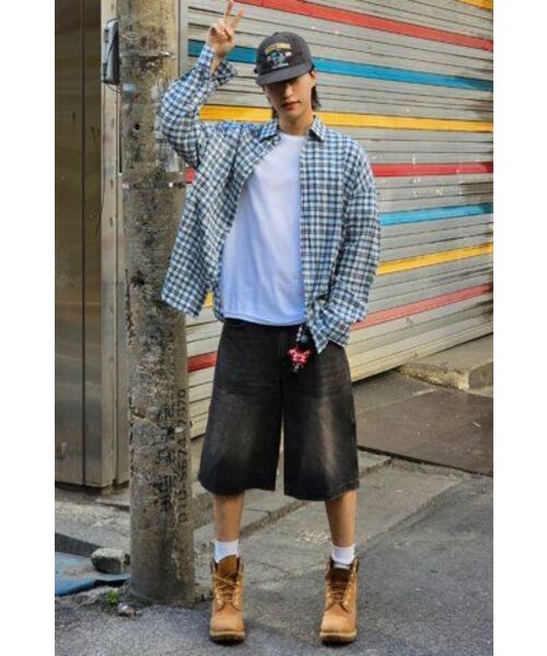 ANOLORCODE(アノローコード)の「ノーブルダイハーフデニムパンツ(ブラウン)(その他パンツ・レディース・その他・SMALL/MEDIUM/LARGE)」の17枚目の写真