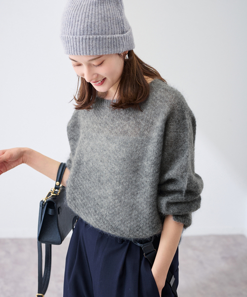 FRAMeWORK（フレームワーク）の「ウールワッフル ヘンリーネック2