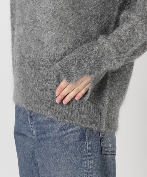 モヘヤmix カノコ柄プルオーバー（ニット/セーター）｜FRAMeWORK