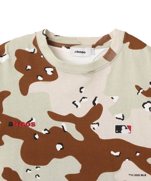 MLB(メジャーリーグベースボール)の「atmos x MLB All Teams Patch SS T-shirt / アトモス x MLB チーム パッチ Tシャツ【SP】(Tシャツ/カットソー・メンズ・ブラック/デザートカモ/グレー・XL/M/L/XXL)」の17枚目の写真