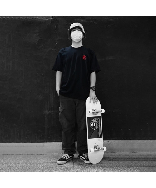 MONOPATIN（モノパティン）の「night light snow-E grab scotchlite t shirt - BKRD（Tシャツ/カットソー・レディース・その他・LARGE/MEDIUM）」の6枚目の写真