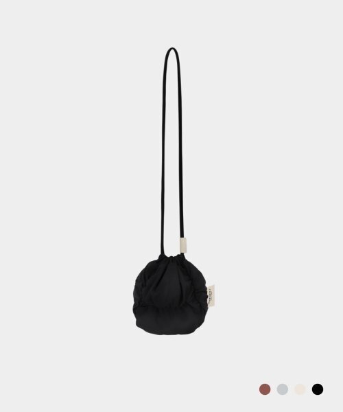 MARHEN.J(マルヘンジェイ)の「POPCORN BALL(メッセンジャーバッグ・レディース・ホワイト/ブラック/ピンクゴールド/シルバー・FREE)」の9枚目の写真