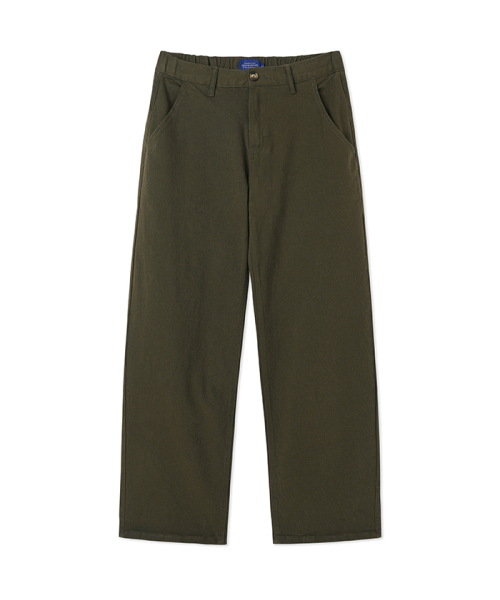 セミワイドフィットツイルコットンパンツ[KHAKI] 【公式通販】