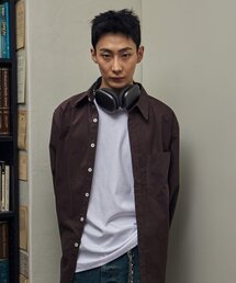 EYEUNDERSTAND（アイアンダスタンド）の「Peach Basic Shirt (Brown)（シャツ/ブラウス）」