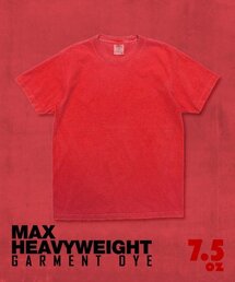 SHAKA WeAR | 7.5oz ガーメントダイ 無地 オーバーサイズ 半袖Tシャツ_チェリートマト(Tシャツ/カットソー)