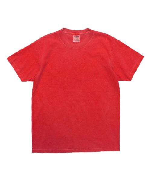 SHAKA WeAR(シャカウェア)の「7.5oz ガーメントダイ 無地 オーバーサイズ 半袖Tシャツ_チェリートマト(Tシャツ/カットソー・メンズ・その他・LARGE)」の2枚目の写真