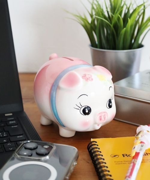 レトロブタ貯金箱（インテリア雑貨）｜niko and（ニコアンド）の