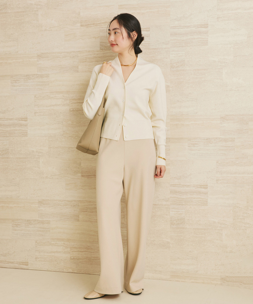 LE PETIT PULLE / ル プティ プレ 別注 TULIP COLLAR カーディガン