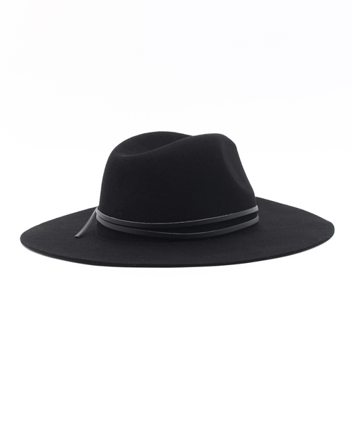 MOUSSY（マウジー）の「2WAY LEATHER BELT HAT（キャップ・レディース・ダークカーキ/グレー/キャメル/ブラック・FREE）」の6枚目の写真