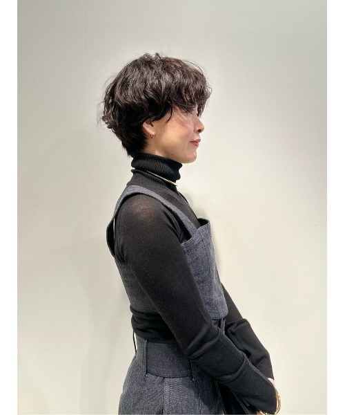 COLUMN（コラム）の「COLUMN / デニムビスチェ＜PERMANENT＞（ベスト・レディース・ネイビー/ホワイト・38/36）」の8枚目の写真