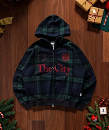 WISH FOR EVER(EBbVtH[Go[)́y 3color / 3size zSPECIAL GAME LOGO HEAVY WEIGHT DOUBLE ZIP HOODIE(p[J[)