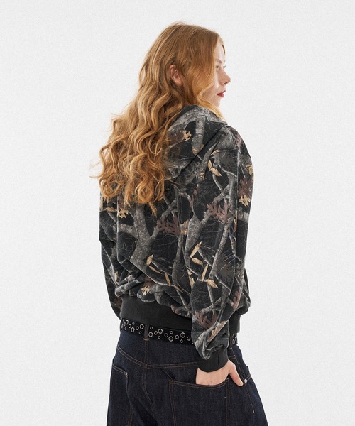 WISH FOR EVER（ウィッシュフォーエバー）の「【 3color / 3size 】SPECIAL GAME LOGO HEAVY WEIGHT DOUBLE ZIP HOODIE / スペシャルゲームロゴヘビーウェイトダブルジップフーディ（パーカー・メンズ・ブラウン/その他/ネイビー/レオパード/ライトグレー/グレー/ブラック・MEDIUM/LARGE/SMALL）」の13枚目の写真